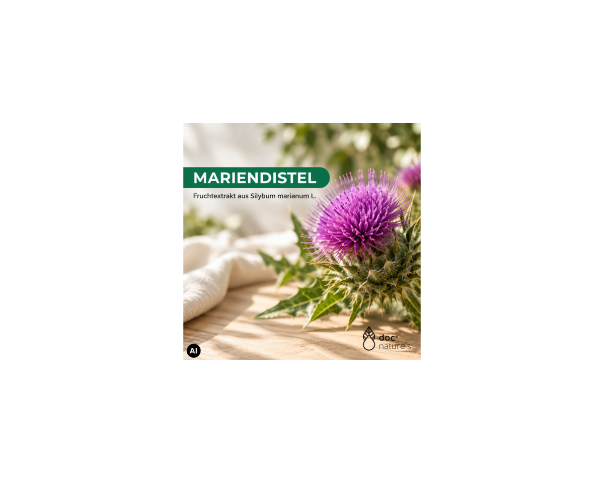Silymarin Mariendistel-Tabletten - Zur Unterstützung einer gesunden Leberfunktion