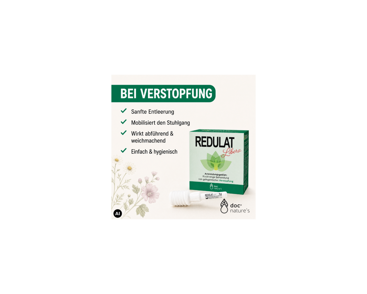 Redulat Libera Mikroklistier - Schnelle Hilfe bei gelegentlicher Verstopfung