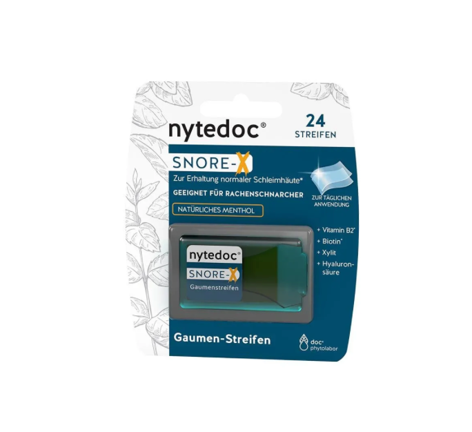 nytedoc® SNORE-X® Gaumen-Streifen