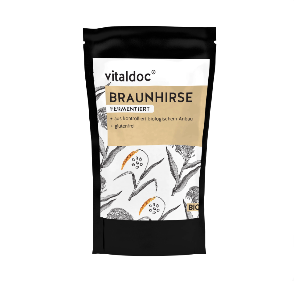 vitaldoc® BIO BRAUNHIRSE FERMENTIERT