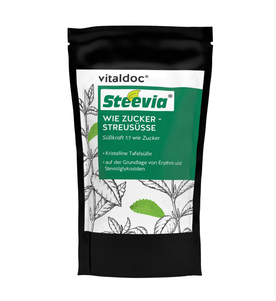 vitaldoc® Steevia WIE ZUCKER - STREUSÜSSE