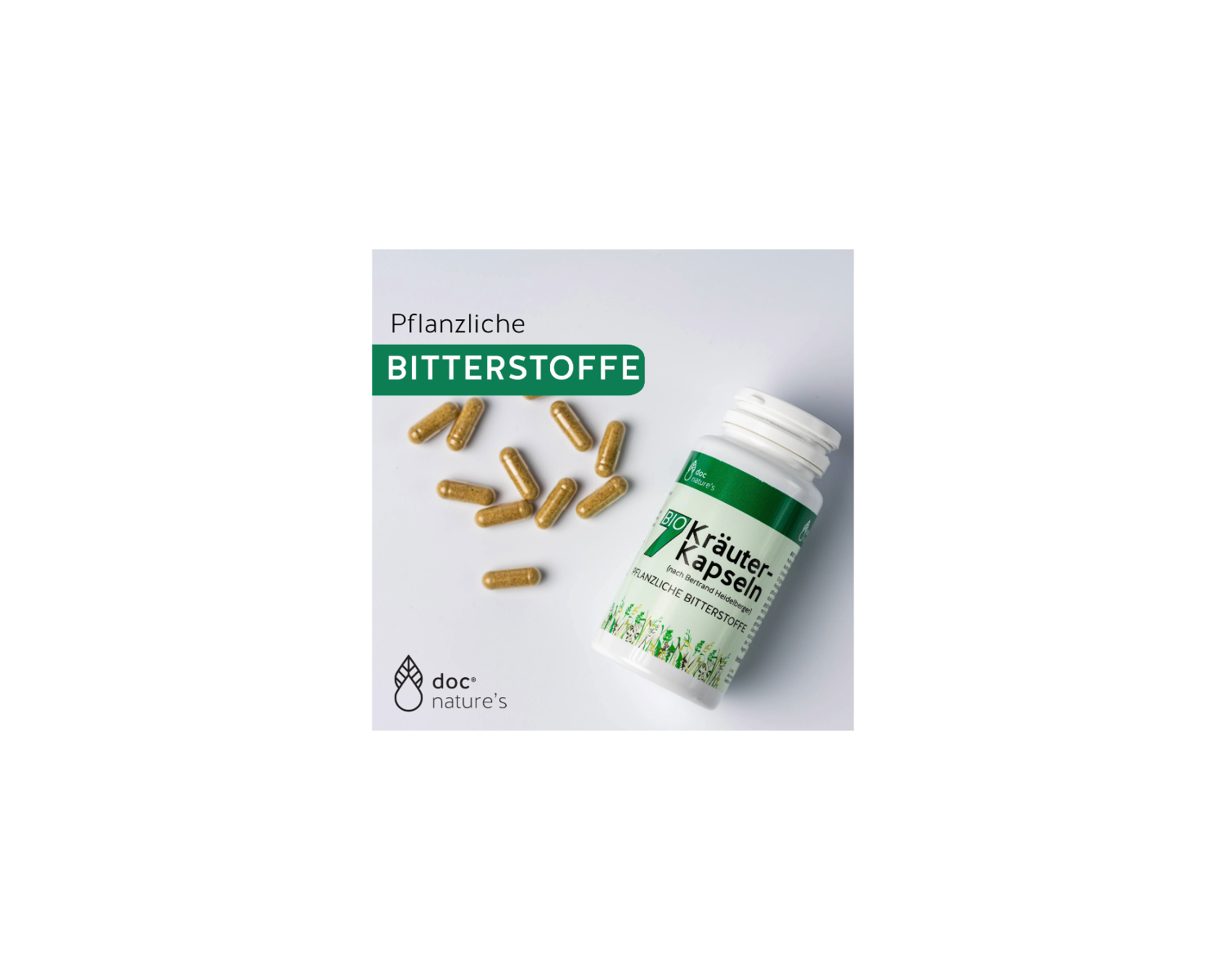 BIO 7 BITTERSTOFF-KAPSELN, ORIGINAL NACH BERTRAND HEIDELBERGER