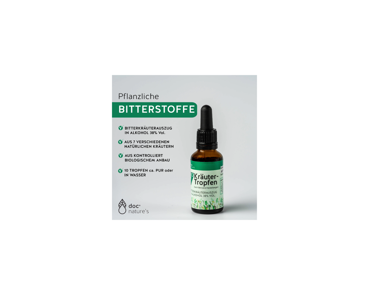 BIO 7 BITTERSTOFF-TROPFEN, ORIGINAL NACH BERTRAND HEIDELBERGER