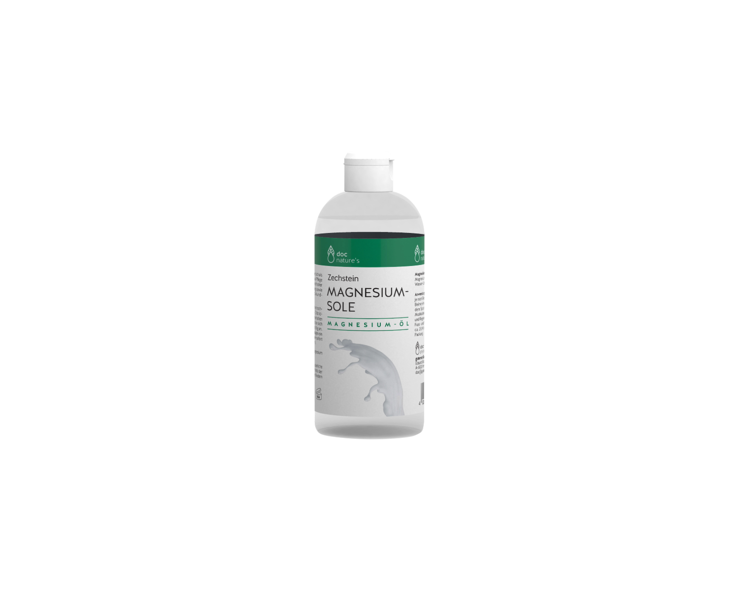 ZECHSTEIN MAGNESIUM SOLE ÖL, ZUR PFLEGE DER MUSKULATUR, ALS BADEZUSATZ, MUNDSPÜLUNG ODER DEODORANT