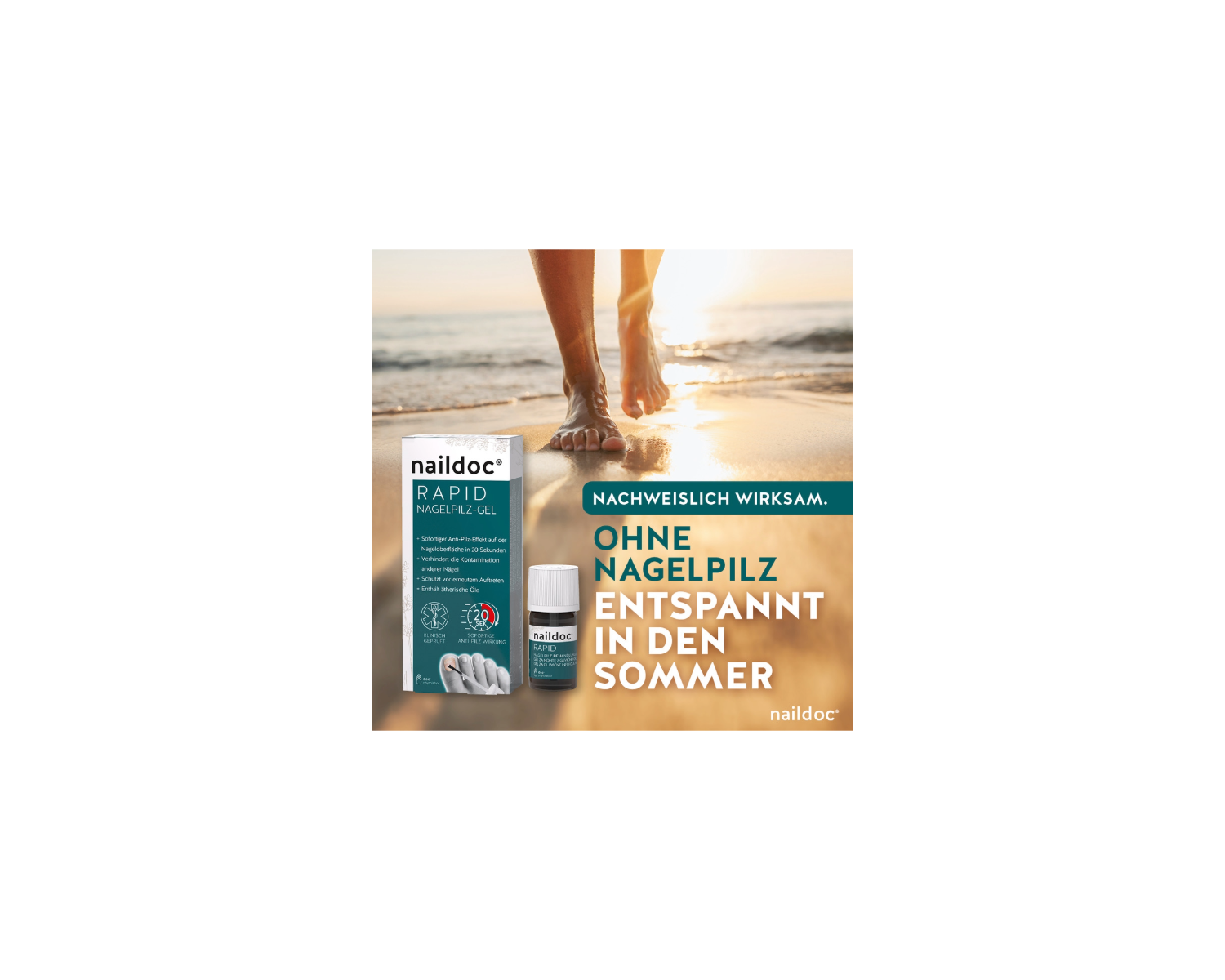 naildoc® Rapid Nagelpilz Behandlungs-Gel, 5 ml