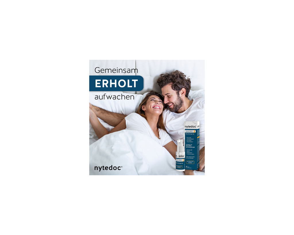 nytedoc® Snore-X ® Rachenspray, für Rachenschnarcher, 23,5 ml