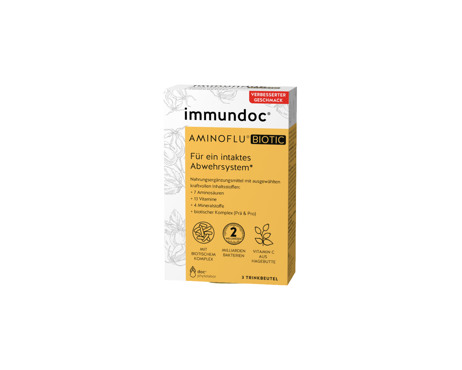 immundoc® AMINOFLU® Trinkbeutel