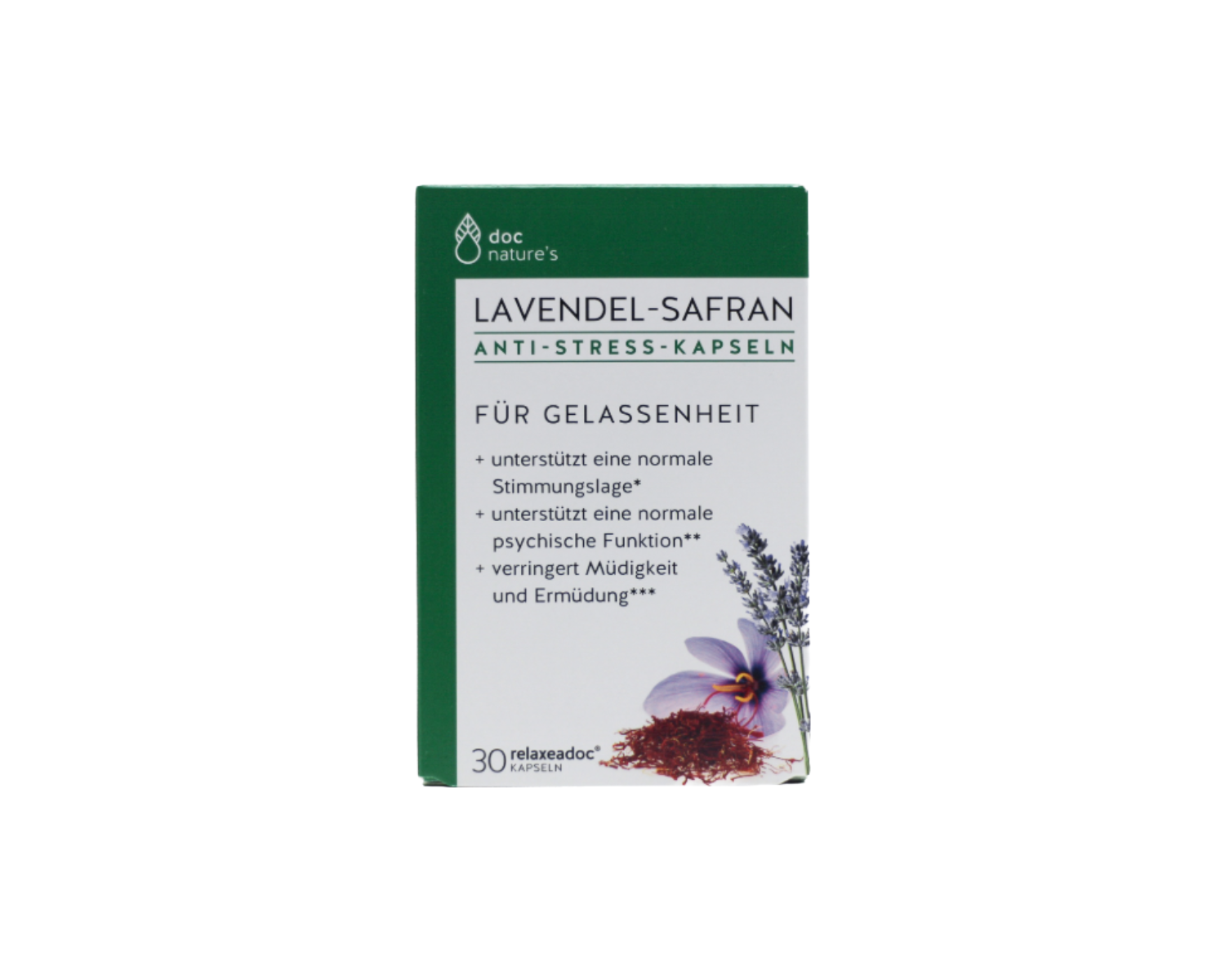LAVENDEL-SAFRAN ANTI-STRESS-KAPSELN