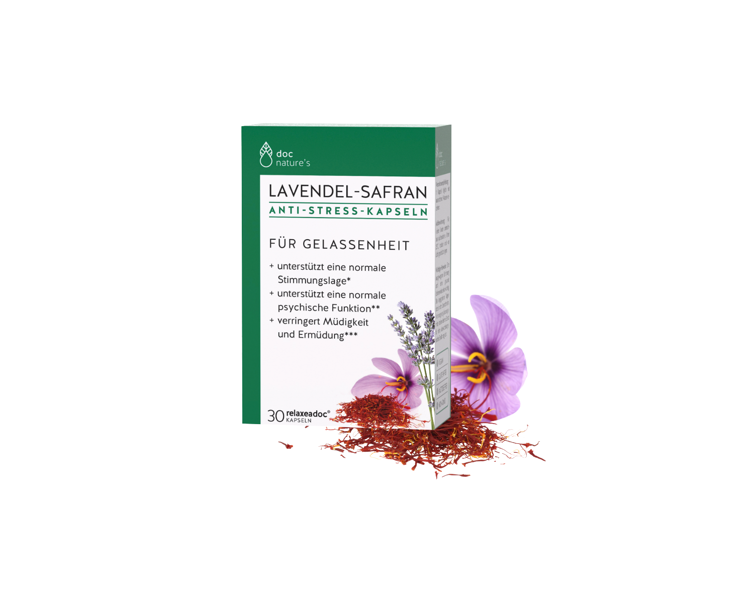 LAVENDEL-SAFRAN ANTI-STRESS-KAPSELN