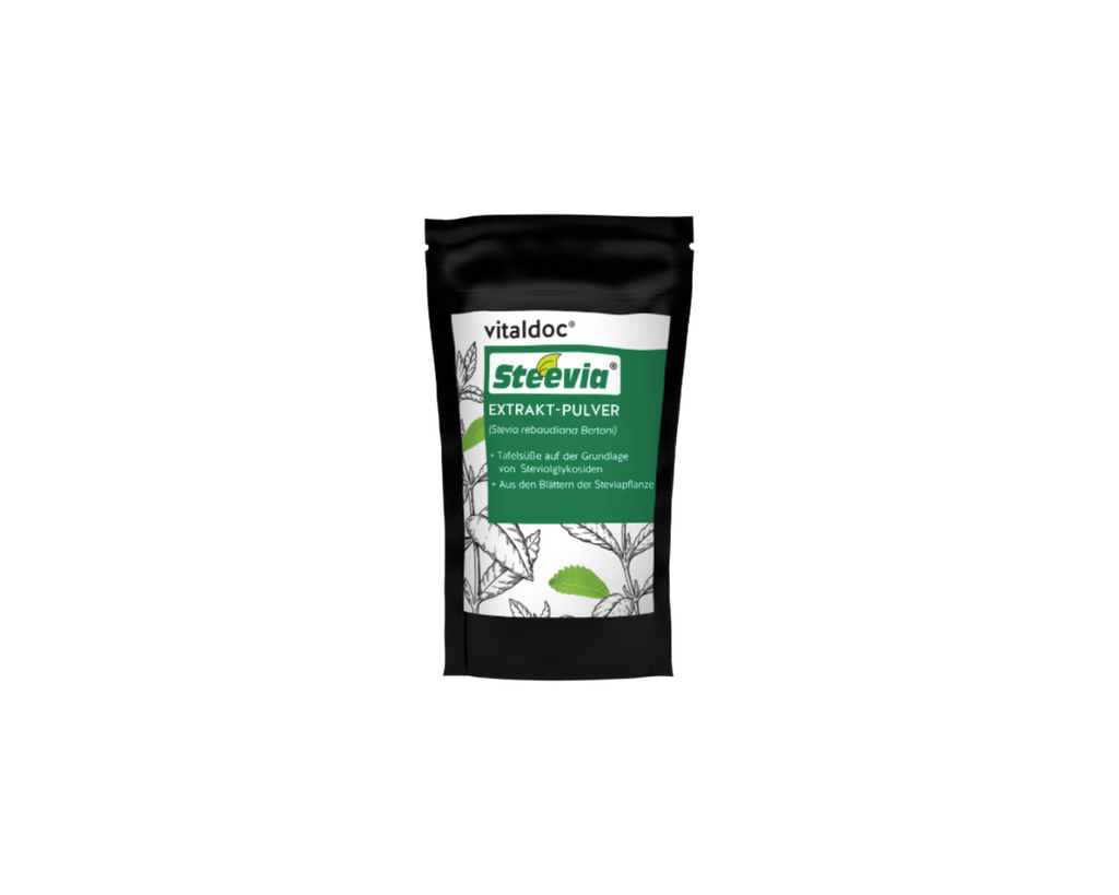 vitaldoc® STEEVIA EXTRAKT-PULVER, KALORIENFREIE TAFELSÜSSE