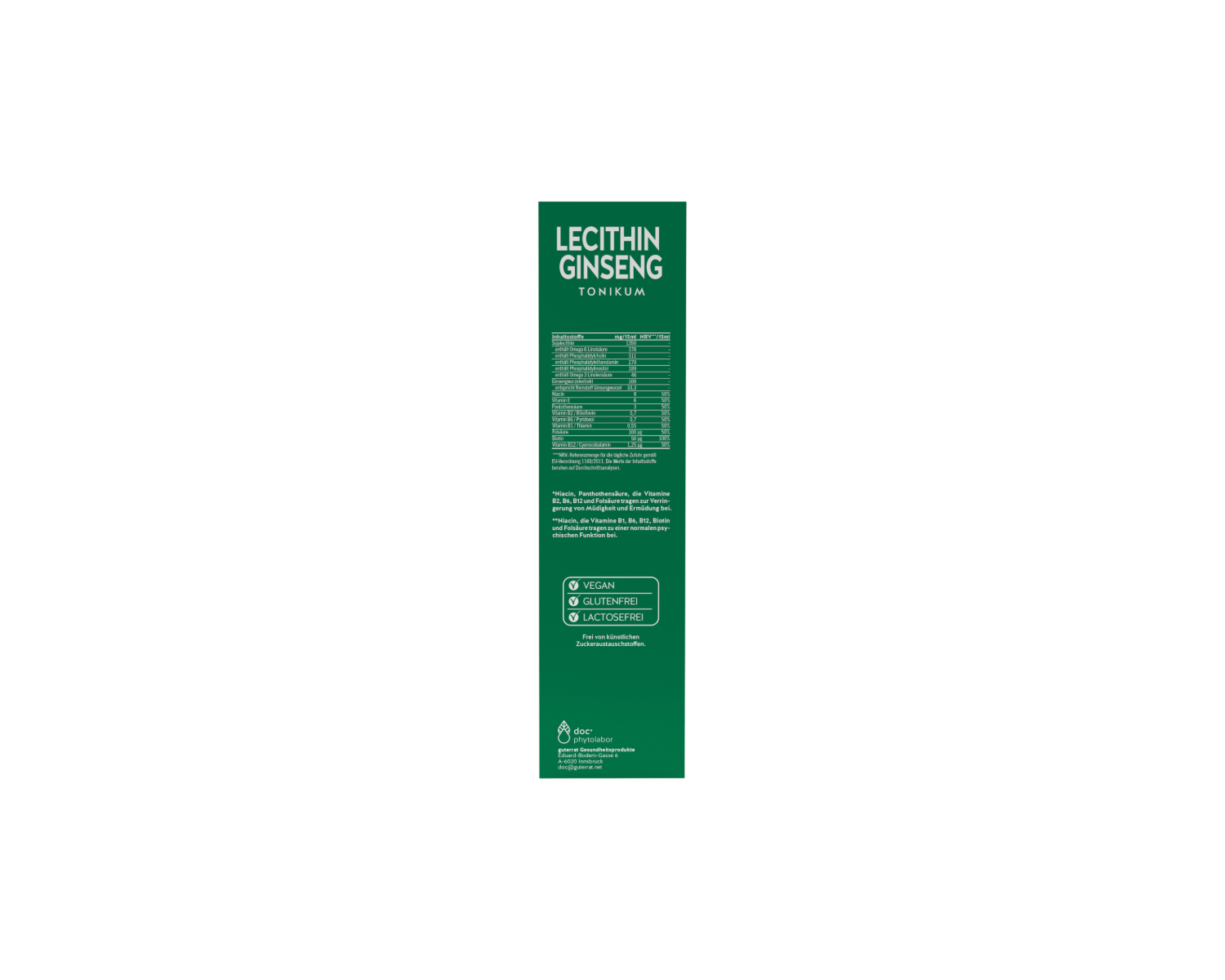 LECITHIN GINSENG TONIKUM
