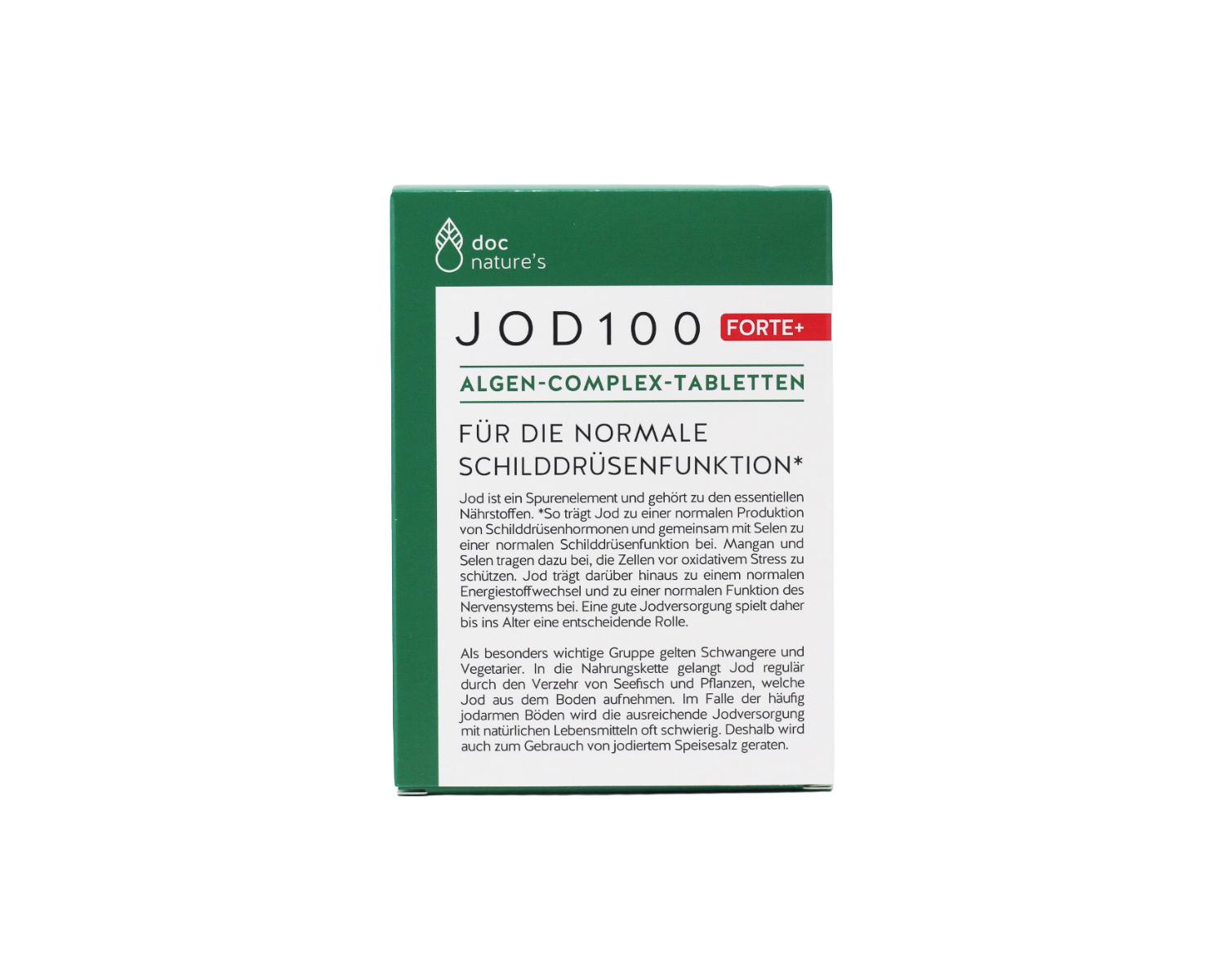 JOD 100 FORTE+ ALGEN-COMPLEX-TABLETTEN