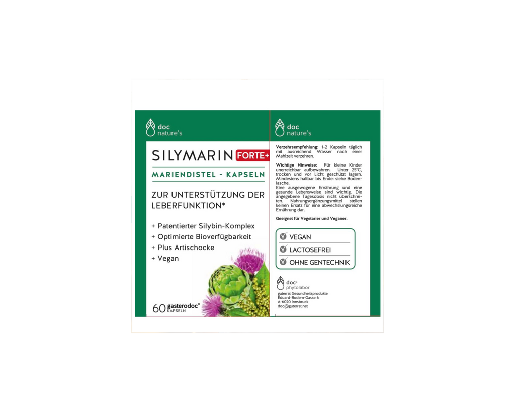 SILYMARIN FORTE+ MARIENDISTEL KAPSELN