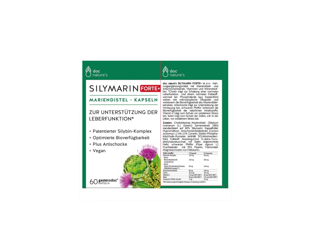 SILYMARIN FORTE+ MARIENDISTEL KAPSELN