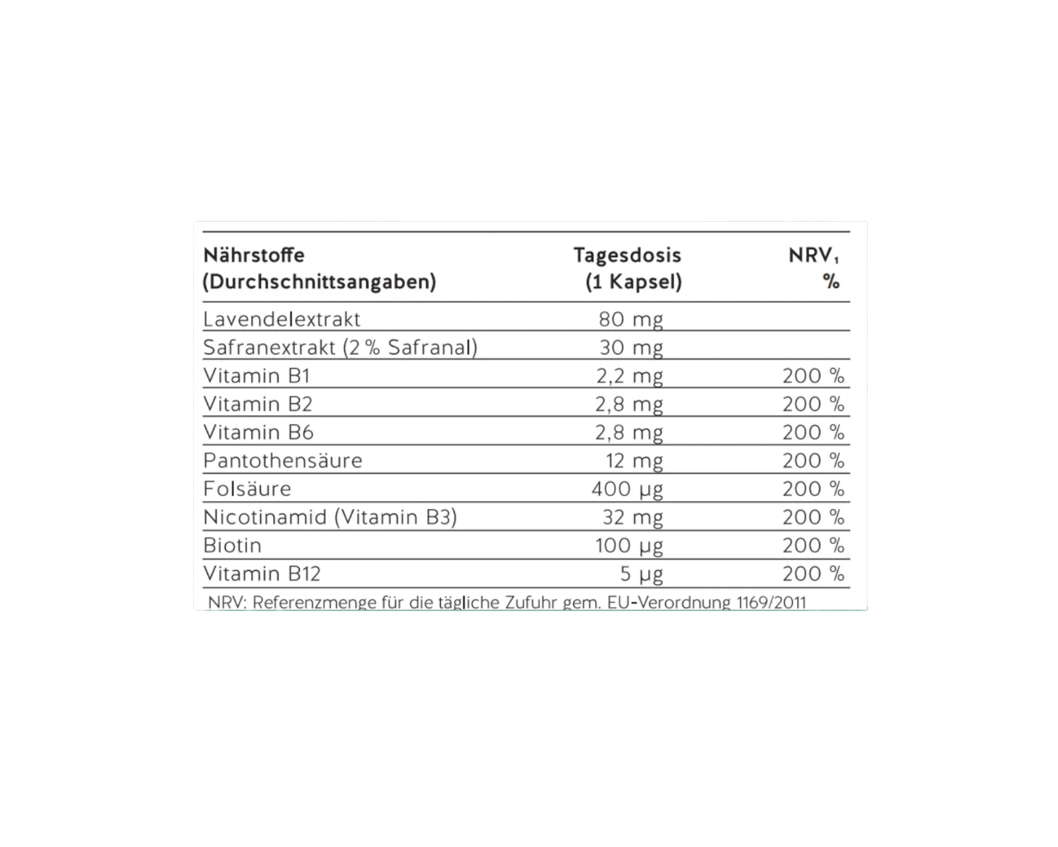 LAVENDEL-SAFRAN ANTI-STRESS-KAPSELN