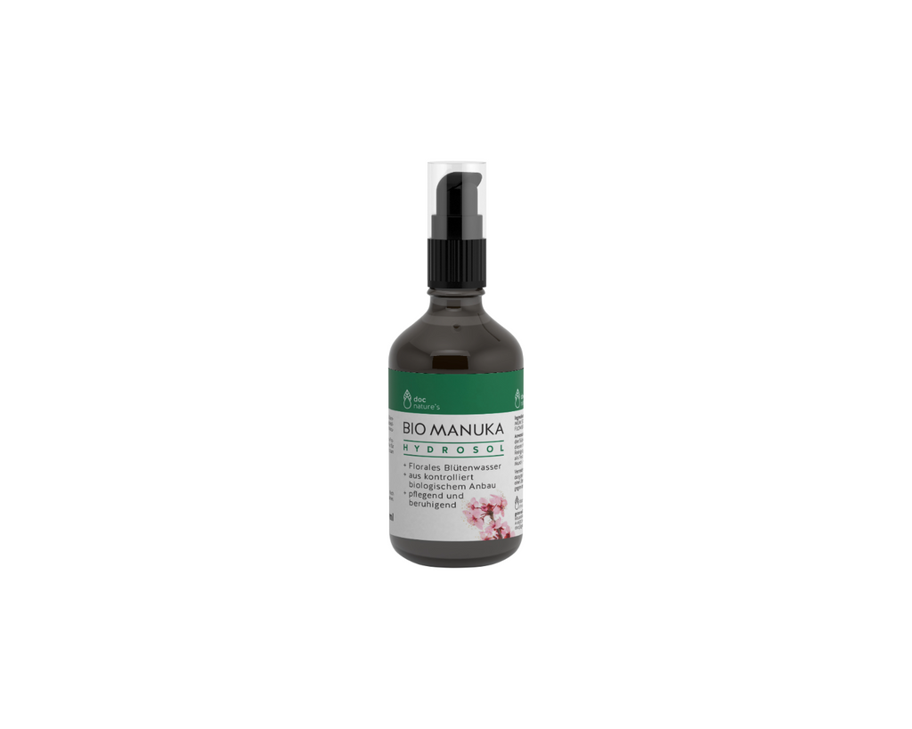 Bio Manuka Hydrosol - Natürliche Pflege mit dem Wirkstoffpotenzial der Manukapflanze, 50 ml