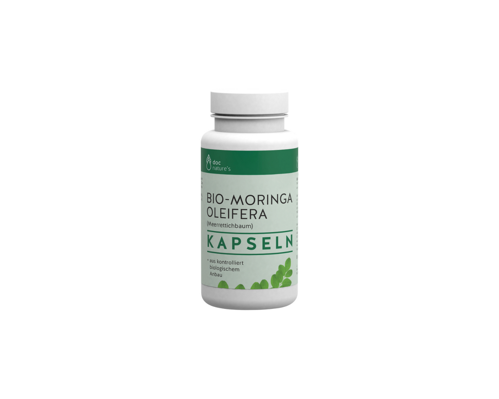 BIO-MORINGA OLEIFERA KAPSELN, ZUR UNTERSTÜTZUNG VON STOFFWECHSEL UND IMMUNSYSTEM