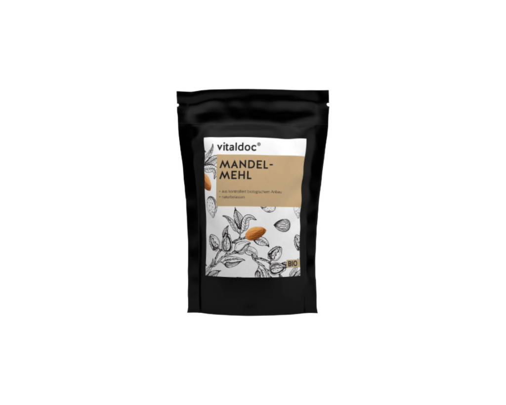 vitaldoc® BIO MANDELMEHL, NATURBELASSEN