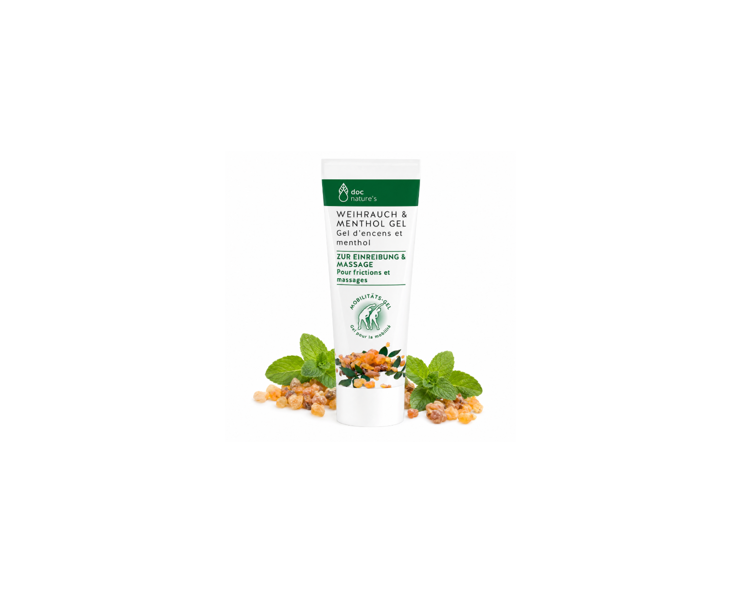 Weihrauch & Menthol Gel - Kühlende Massage für mehr Beweglichkeit & Wohlbefinden, 100 ml