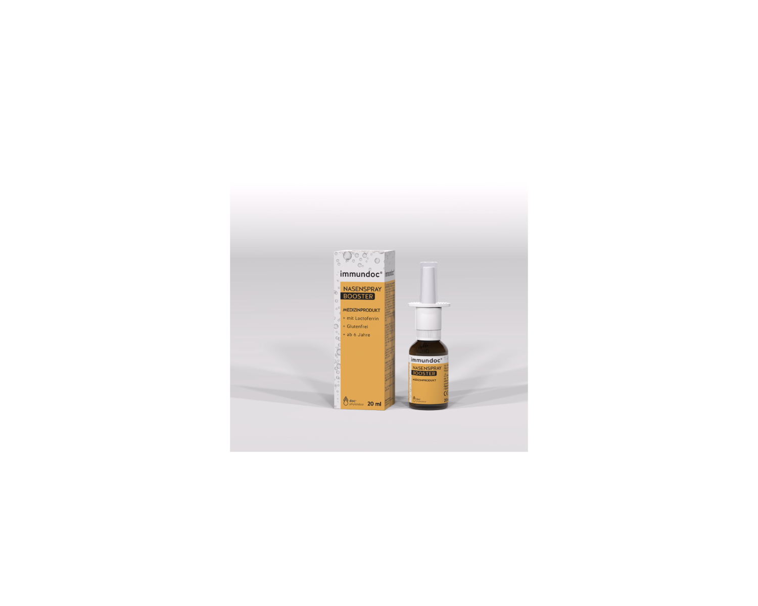 immundoc® Nasenspray Booster, zum Schutz der Nasenschleimhaut, 20 ml