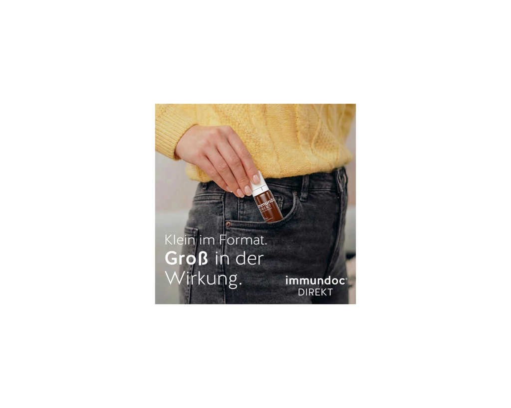 immundoc® Direkt Trinkfläschchen, für eine normale Funktion des Immunsystems, 6x10 ml oder 12x10 ml