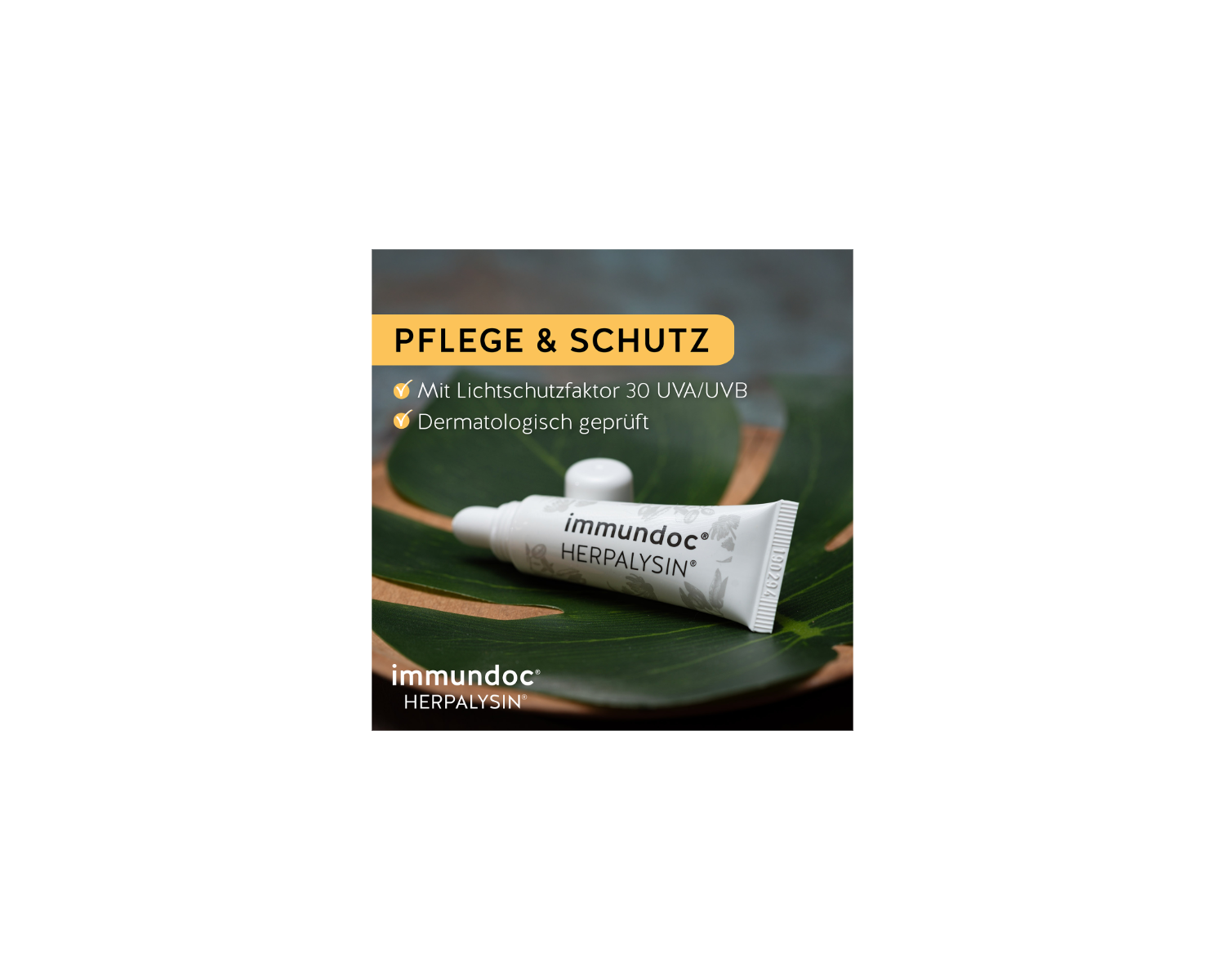 immundoc® Herpalysin® Lippenherpes-Creme, 7 ml
